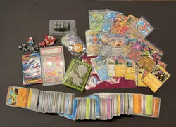 Pokemon TCG Lot 400+ Bulk, PSA graded, 15+ Ex Cards, Booster Pack, And More! - Image 1