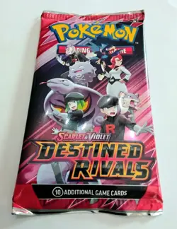 Pokemon TCG Scarlet & Violet: Destined Rivals Booster Pack 10 Cards English - Image 1