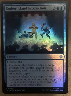 Foil* Ember Island Production - Avatar: The Last Airbender - NM MTG - Image 1
