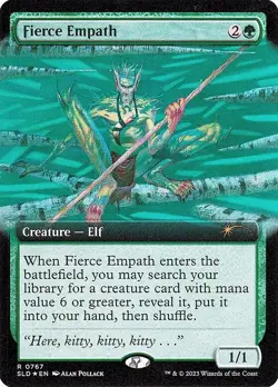 Fierce Empath Foil Secret Lair Drop 767 NM MTG - Image 1