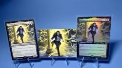 Lot (X3) Morlun, Devourer Of Spiders(Extended Art) -MTG (SPM) - FOIL NM-Reg-Art - Image 1