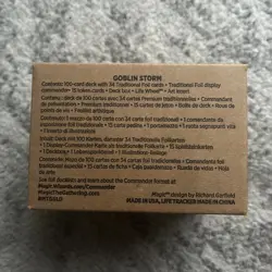 MTG Secret Lair Commander Deck Goblin Storm In Hand New - Image 2