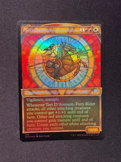 TORI D'AVENANT, FURY RIDER (SHOWCASE) ( 322 ) FOIL - MTG- Clark NM/M - Image 1