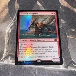 Warren Instigator X1 Mtg Duel Decks Nm Foil - Image 1