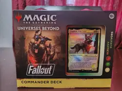 MTG Fallout Scrappy Survivors Commander Deck Sealed + Free Dice Bonus - Image 1