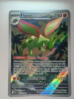 Flygon 101/094 Illustration Rare Phantasmal Flames Pokemon Near Mint - Image 1