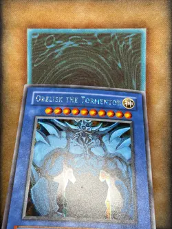 Yugioh Obelisk the Tormentor GBI-002 Parallel Secret Rare NM - Image 2