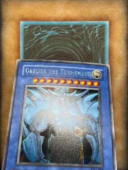 Yugioh Obelisk the Tormentor GBI-002 Parallel Secret Rare NM - Image 3