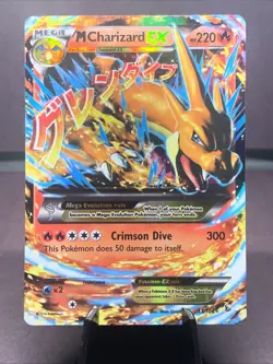 Pokemon TCG M Charizard EX 13/108 Evolutions Ultra Rare Holo 2016 HP - Image 1