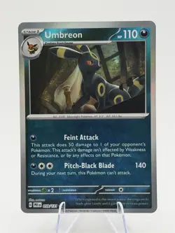 Umbreon 059/131 Master Ball Reverse Holo Prismatic Evolutions Pokemon NM 059/131 - Image 1