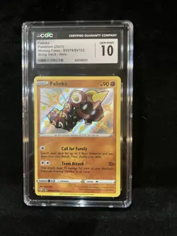 Falinks SV074/SV122 Shining Fates Shiny Vault Holo Rare Pokemon TCG 2021 CGC 10 - Image 1