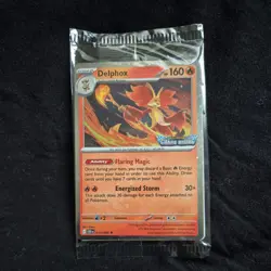 Pokemon TCG Delphox 013/086 Chaos Rising Promo Stamped - Image 1