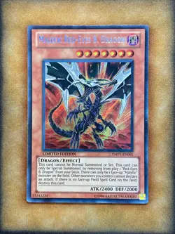 Yugioh Malefic Red-Eyes B. Dragon YMP1-EN001 Secret Rare Limited Edition LP - Image 1