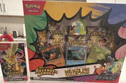 Pokemon Ascended Heroes Booster Bundle + First Partner Deluxe Pin Box - Image 1