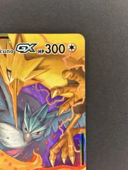 Pokemon TCG Moltres & Zapdos & Articuno GX Hidden Fates Holo 2019 300 HP 44/68 - Image 3