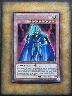 Yugioh Legendary Knight Timaeus DRLG-EN001 Secret Rare 1st Ed LP - Image 1