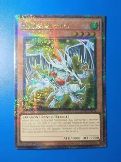 Near Mint Yugioh Debris Dragon RA03-EN214 Quarter Century Secret Rare - Image 1