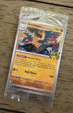 Pokemon TCG Archeops Chicago Field Museum Exclusive Promo - SEALED NEW - Image 1