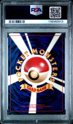 1998 POKEMON JAPANESE GYM LV.10 #81 LT. SURGE'S MAGNEMITE PSA 8 - Image 2