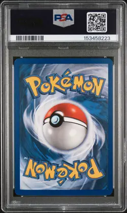 2005 POKEMON EX UNSEEN FORCES COSMOS #27 HO-OH-HOLO PSA 7 - Image 2