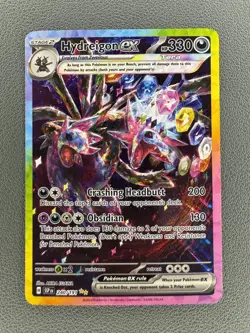 Pokemon Surging Sparks Hydreigon ex 240/191 Special Illustration Rare NM SIR - Image 1