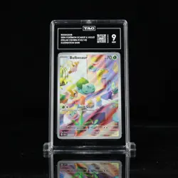 Pokemon TCG Bulbasaur 143/142 Stellar Crown Illustration Rare TAG 9 - Image 1