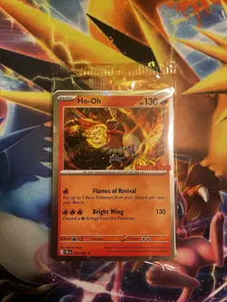Ho-oh 010/086 Gamestop Promo Sealed Cosmos Holo Chaos Rising NM SWIRL - Image 1