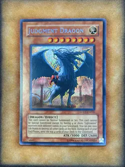 Yugioh Judgment Dragon LODT-EN026 Secret Rare Original Print NM - Image 1