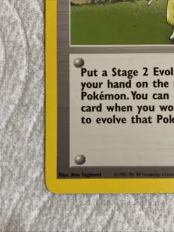 Pokemon TCG 1999 Pokemon Breeder 76/102 Shadowless Base Set Rare Never Played - Image 3