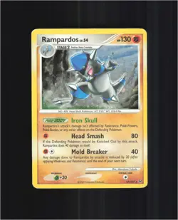 Rampardos 13/127 Holo Rare Platinum Pokemon Moderately Played - Image 1