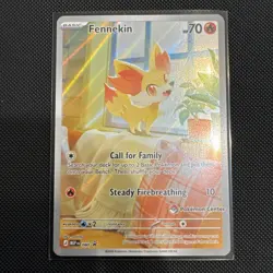 Pokemon Fennekin 080 Pokemon Center Stamped Promo | Chaos Rising ✨ - Image 1