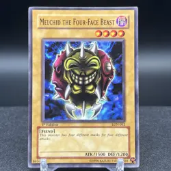 Melchid the Four Face Beast LON-012 1st Edition Common Yugioh Card - Image 1