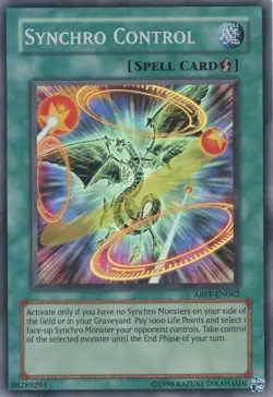 Yugioh Synchro Control ABPF-EN062 Super Rare NM - Image 1