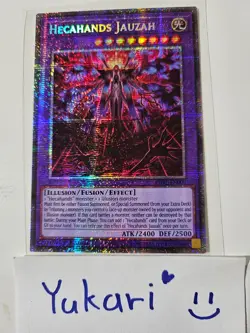 YuGiOh TCG Hecahands Jauzah (Starlight Rare) PHRE-EN006 1st Edition Mint - Image 1