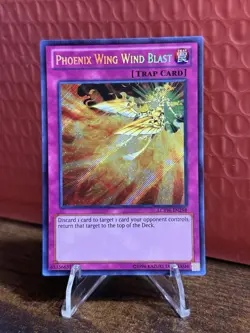 Konami Yu-Gi-Oh! TCG Phoenix Wing Wind Blast LCYW-EN298 Secret Rare - Image 1