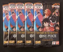 One Piece TCG - 30x Sealed Booster Card Pack OP05 OP07 OP09 OP10 OP13 OP14 PRB02 - Image 4