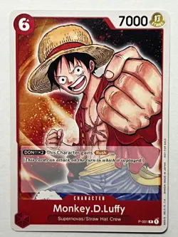Monkey.D.Luffy (Promotion Pack 2022) P-001 One Piece Promotion Cards - Image 1