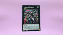 Yugioh Zoodiac Drident MP17-EN208 1st edition Secret rare - Image 1