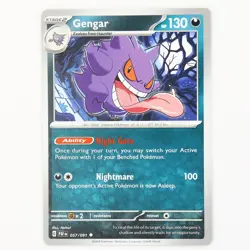 Gengar 057/091 Paldean Fates Pokemon TCG Card Near Mint NM Rare Collectible - Image 1