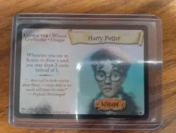 Harry Potter TCG Base Set Harry Potter #8/116 Hologram Rare Card - Image 1