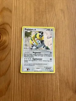 REGIGIGAS DP40 Holo pokemon card Promo DIAMOND & PEARL LP/Good - Image 1