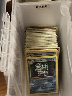 Random Lot of 50 Rare Pokemon Cards Various Sets - Image 1