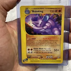 Pokemon TCG Nidoking Aquapolis 24/147 Regular Rare Card NM/MT Non Holo Vintage - Image 1