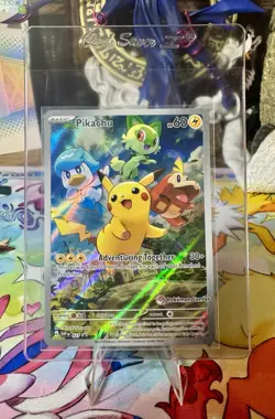 Pikachu - 027 (Pokemon Center Exclusive) 027 Sv: Scarlet & Violet Promo Card💎 - Image 2