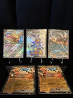 Pokemon - Obsidian Flames - Lot of 5 EX Cards- NM - Pidgeot, Vespiquen, Houndoom - Image 1
