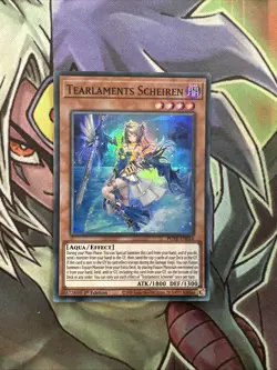 POTE-EN014 Tearlaments Scheiren Super Rare 1st Edition NM Yugioh Card - Image 1