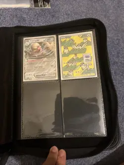 Pokemon Card Binder Ex's V's VSTAR VMAX with Illustrations Full of Rare Cards - Image 4