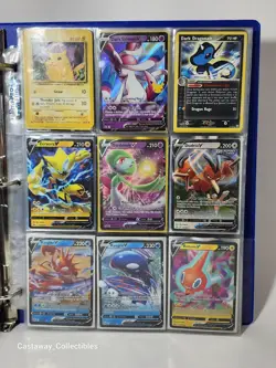 Lot Of Pokemon Cards And Binder V Star Full Art Pokemon - Image 2