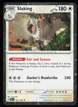 Slaking (Cosmos Holo) 162/193 Holo Miscellaneous Cards & Products Pokemon NM - Image 1