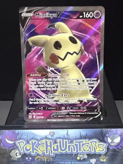 Pokemon Card Mimikyu V 148/163 Battle Styles Full Art Rare Near Mint - Image 1